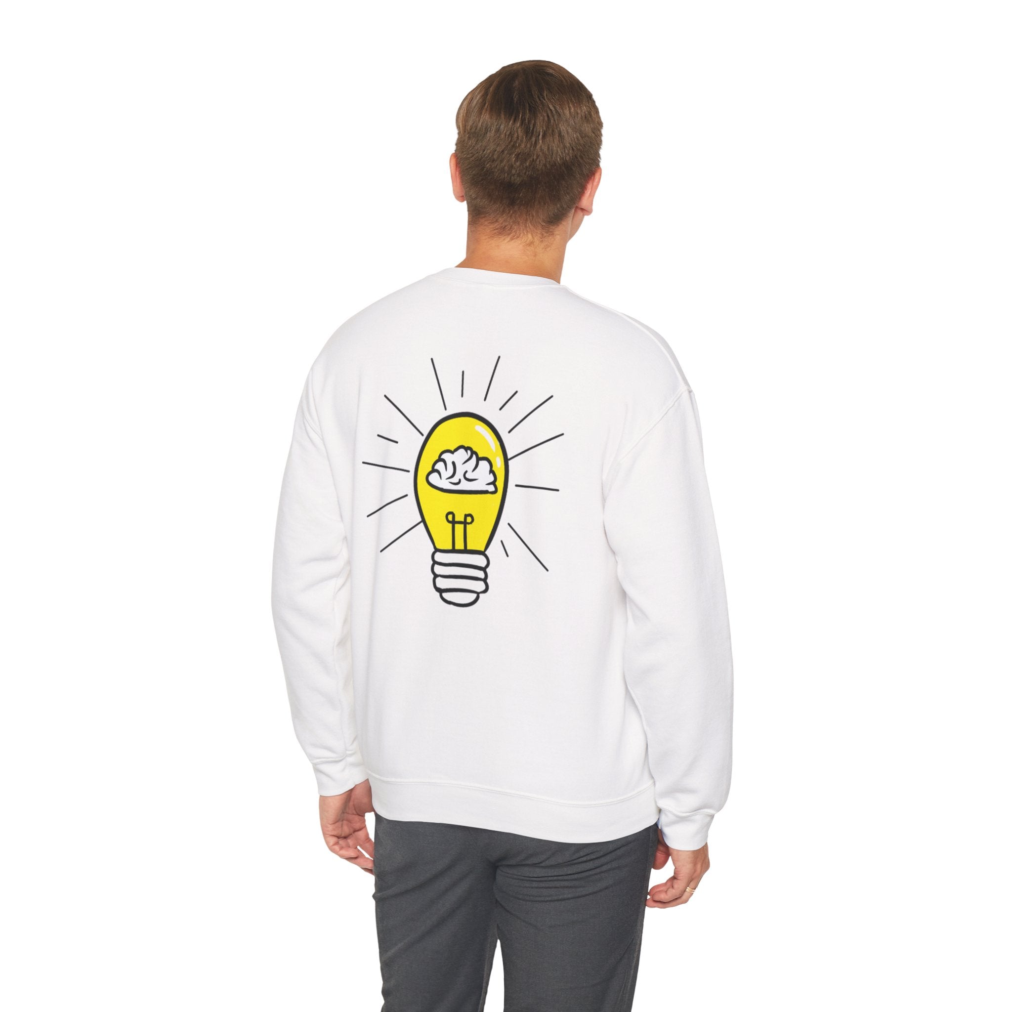 Rethink Everything Financial Literacy Crewneck Sweatshirt – Unisex Inspirational Graphic Pullover