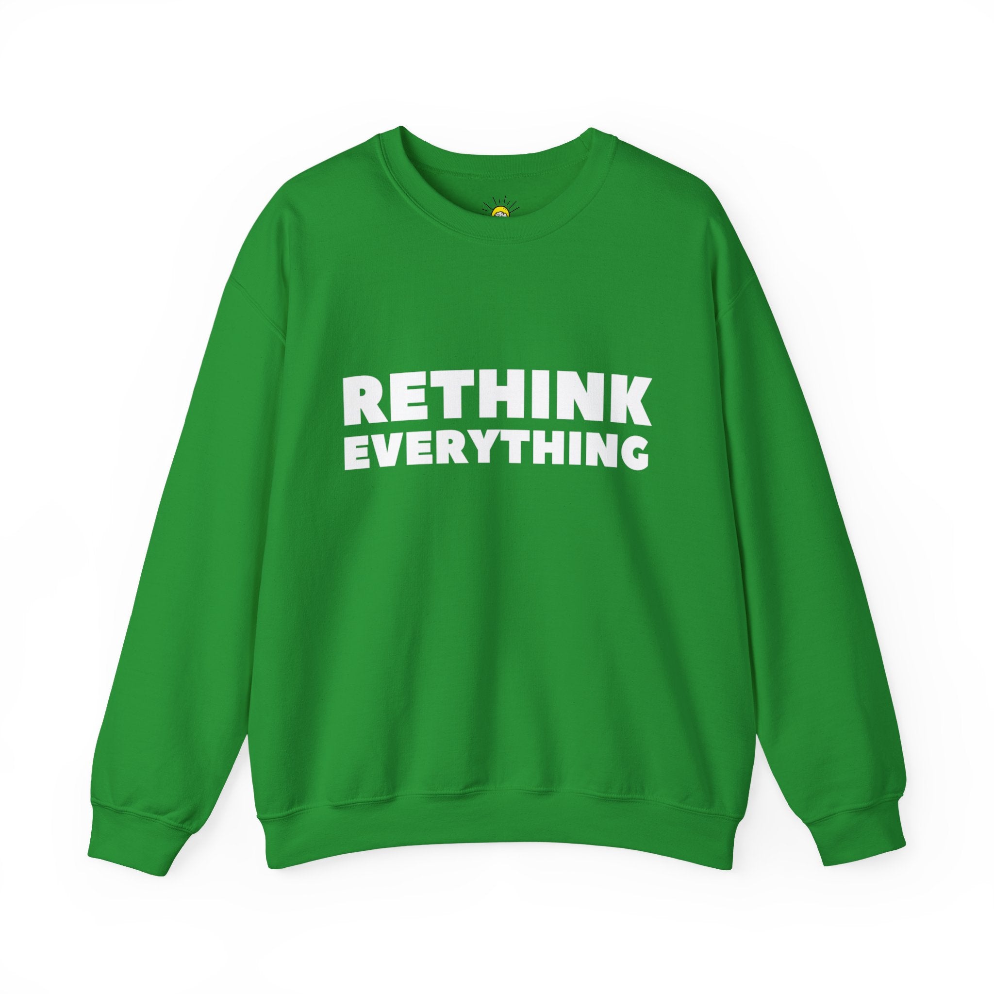 Rethink Everything Loan Officer Crewneck Sweatshirt – Unisex Inspirational Graphic Pullover